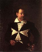 Caravaggio Portrait of Antonio Martelli. oil painting on canvas
