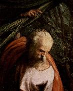 Correggio Ruhe auf der Flucht nach agypten, mit Hl. Franziskus oil painting reproduction