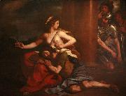 GUERCINO Samson and Delilah oil painting reproduction