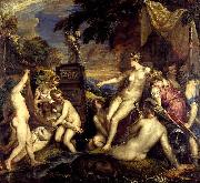 Titian Diana and Callisto oil painting reproduction