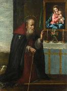 Anonymous Saint Anthony oil painting on canvas