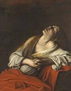 Caravaggio Mary Magdalen in Ecstasy oil painting reproduction