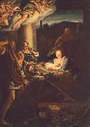 Correggio Nativity oil painting reproduction