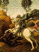 Raphael Saint George and the Dragon oil painting reproduction