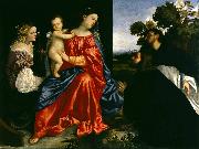 Titian Balbi Holy Conversation oil painting reproduction