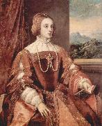 Titian Portrait of Isabella of Portugal oil painting reproduction
