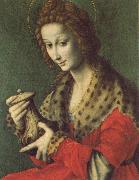 Bachiacca Mary Magdalen oil painting