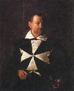 Caravaggio Portrait of a Knight of Malta oil painting reproduction