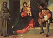 Giorgione Madonna and Child with SS.ANTHONY AND rOCK oil painting picture wholesale