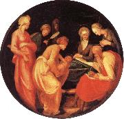 Pontormo The Birth of the Baptist oil painting reproduction