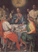 Pontormo The Supper at Emmaus oil painting reproduction