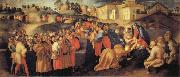 Pontormo The Adoration of the Magi oil painting reproduction