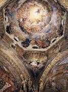 Correggio Partial view of the cupola with the pendentive depicting Saint Hilary oil painting picture wholesale
