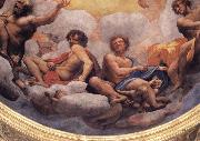 Correggio Details of the cupola with the apostles Philip and Thaddeus,James the Less and Thomas,Andrew and Jomes the Great oil painting on canvas