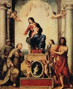 Correggio Madonna with Saint Francis oil painting on canvas