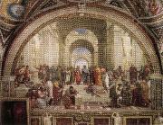 Raphael School of Athens oil painting on canvas