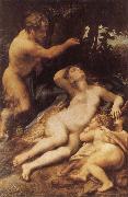 Correggio Zeus and Antiope oil painting reproduction