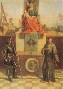 Giorgione Virgin and CHild with SS Francis and Liberalis oil painting reproduction