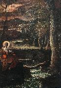 Tintoretto St Mary of Egypt oil painting