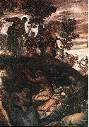 Tintoretto The Miracle of the Loaves and Fishes oil painting