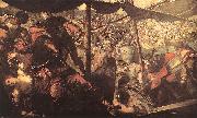 Tintoretto Battle between Turks and Christians oil painting