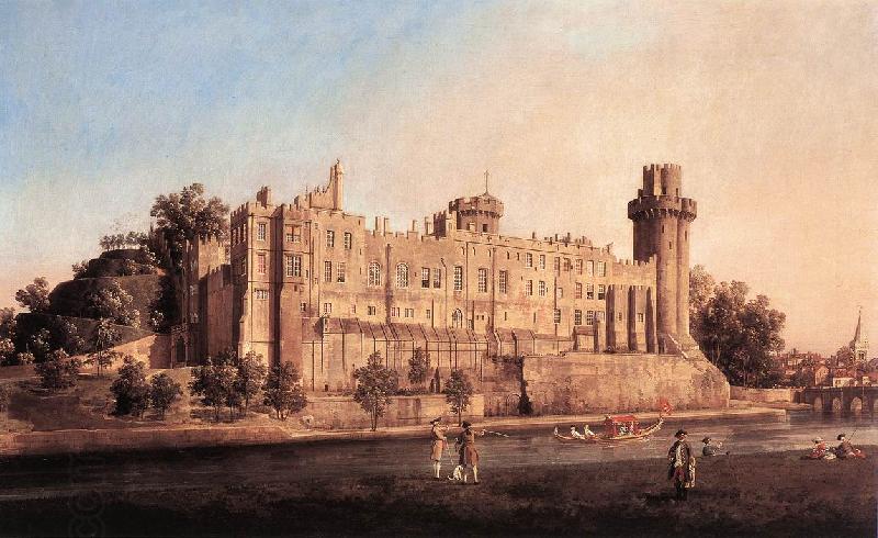Canaletto Warwick Castle: the South Front df China oil painting art
