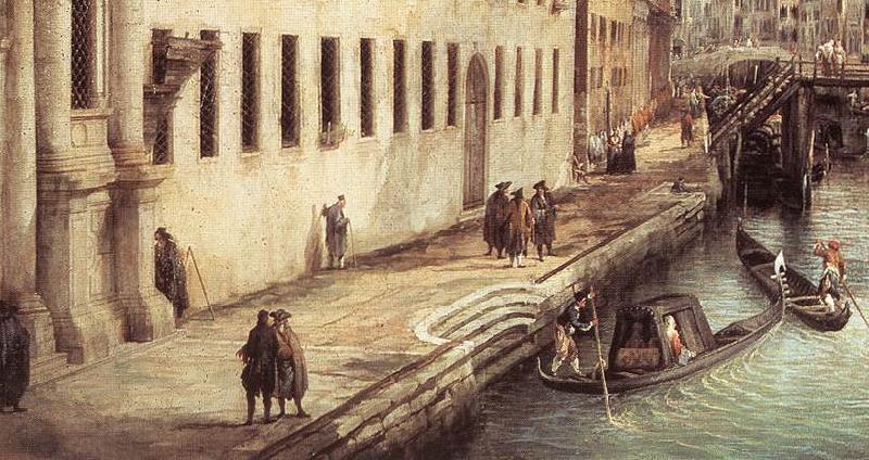 Canaletto Rio dei Mendicanti (detail) s China oil painting art