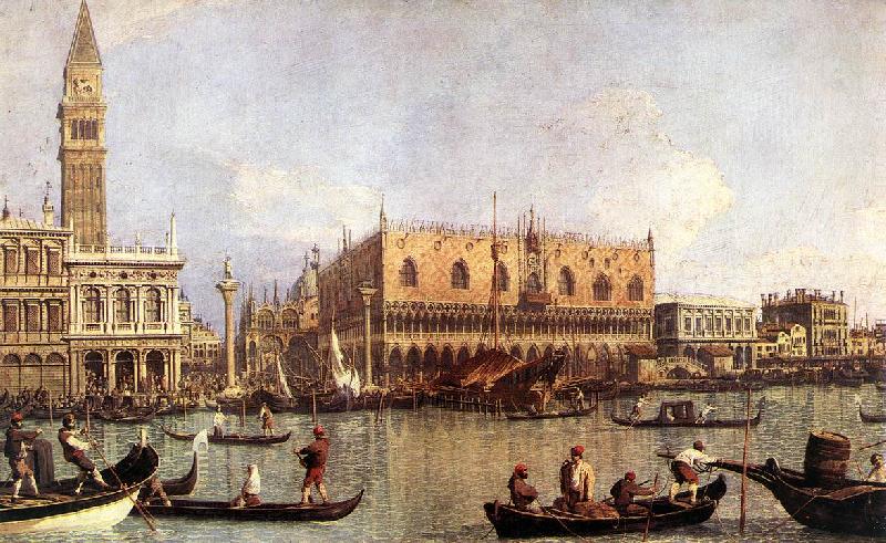 Canaletto Palazzo Ducale and the Piazza di San Marco China oil painting art