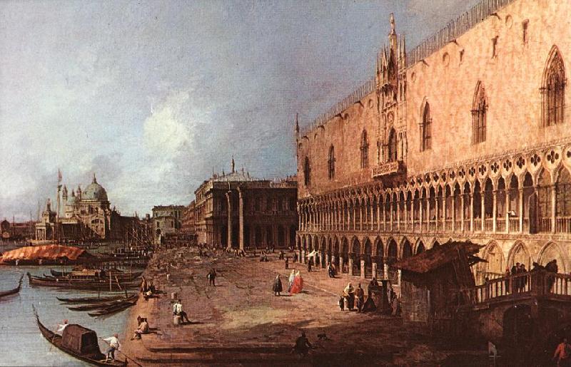 Canaletto Doge Palace d oil painting picture