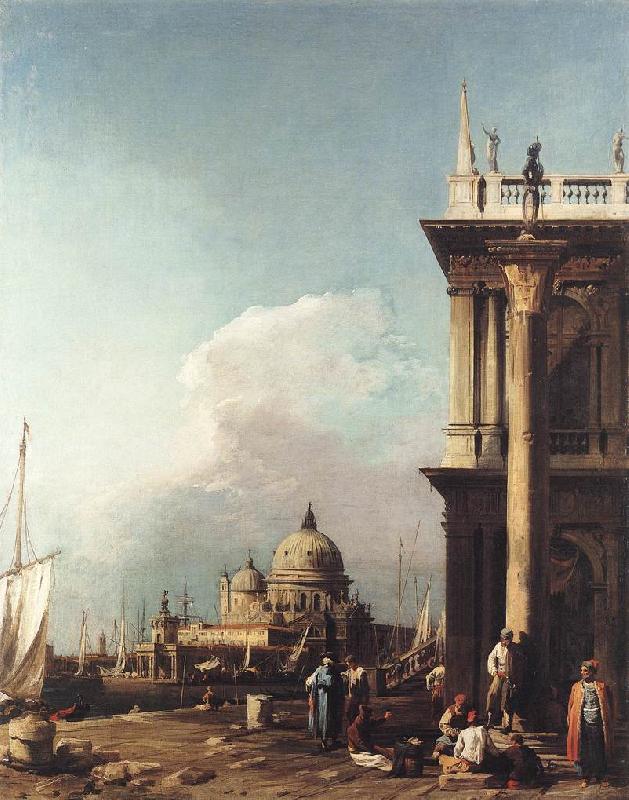 Canaletto Venice: The Piazzetta Looking South-west towards S. Maria della Salute sdfg China oil painting art