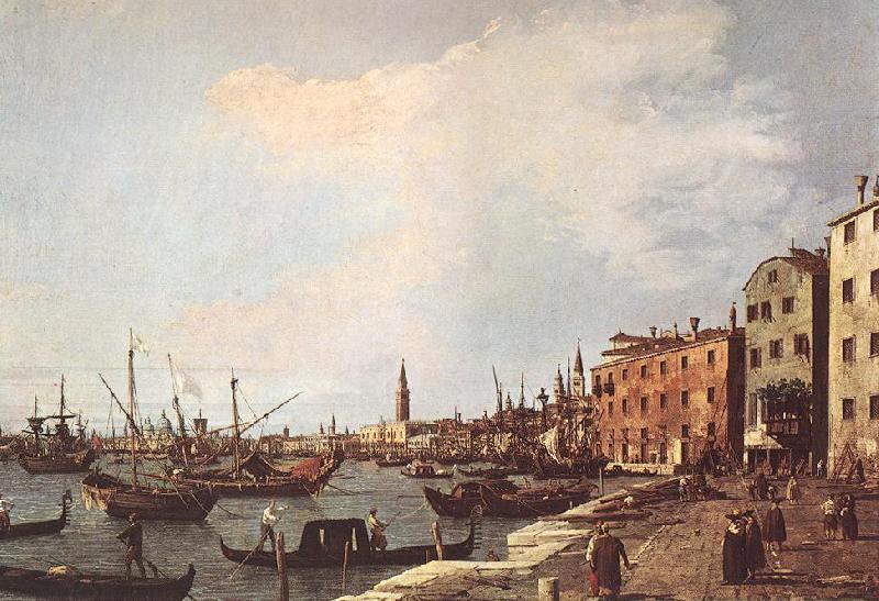 Canaletto Riva degli Schiavoni - west side dfg China oil painting art