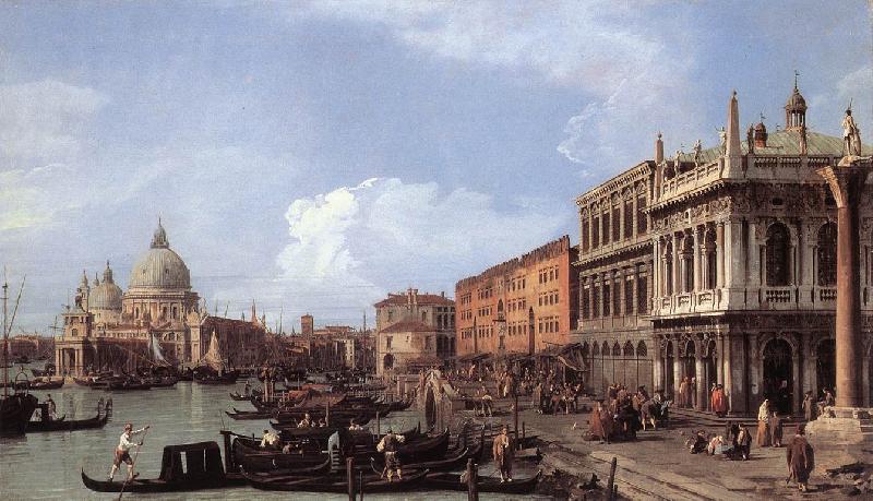 Canaletto The Molo: Looking West sf China oil painting art