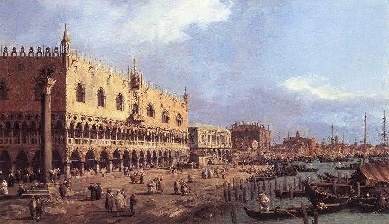 Canaletto Riva degli Schiavoni: Looking East df China oil painting art