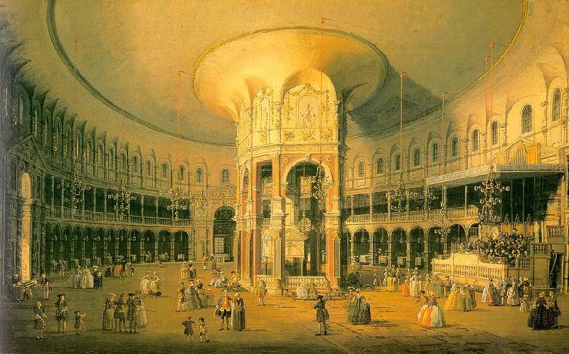 Canaletto Ranelagh, the Interior of the Rotunda China oil painting art