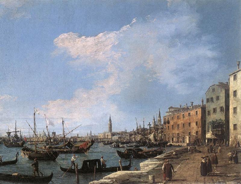 Canaletto The Riva degli Schiavoni f