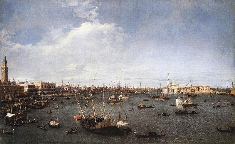 Canaletto Bacino di San Marco (St Mark s Basin) China oil painting art