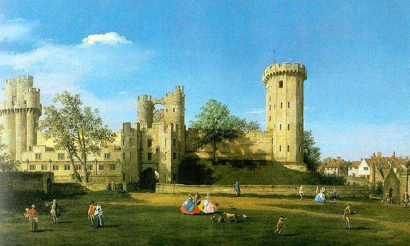 Canaletto Warwick Castle, The East Front China oil painting art