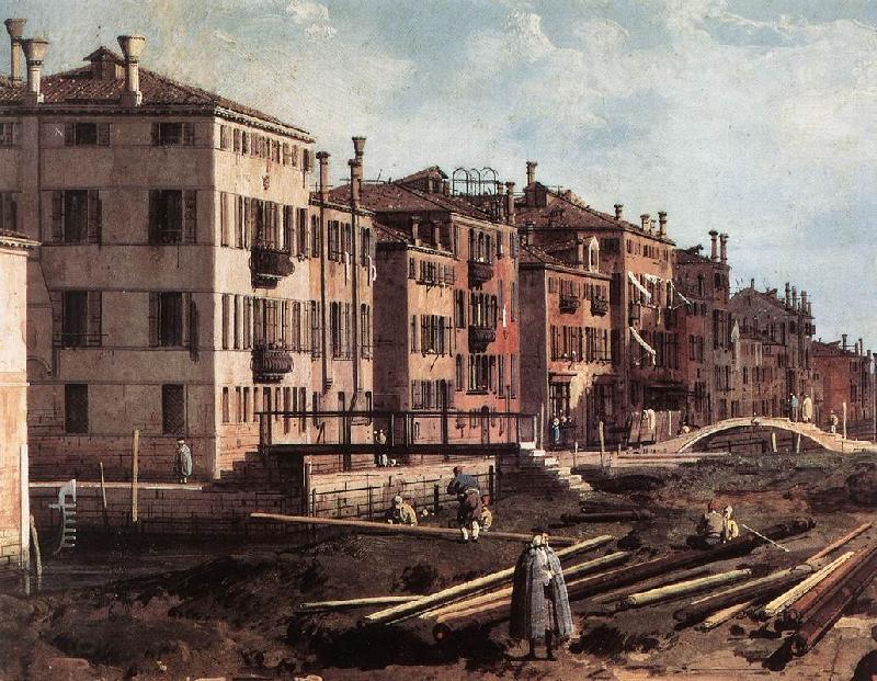 Canaletto View of San Giuseppe di Castello (detail) f oil painting picture