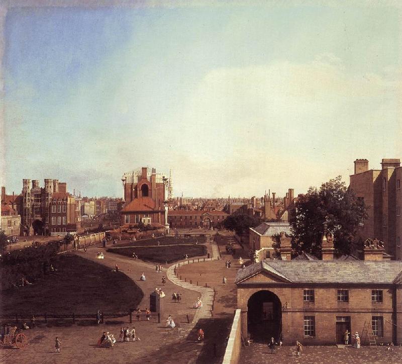 Canaletto London: Whitehall and the Privy Garden from Richmond House f China oil painting art
