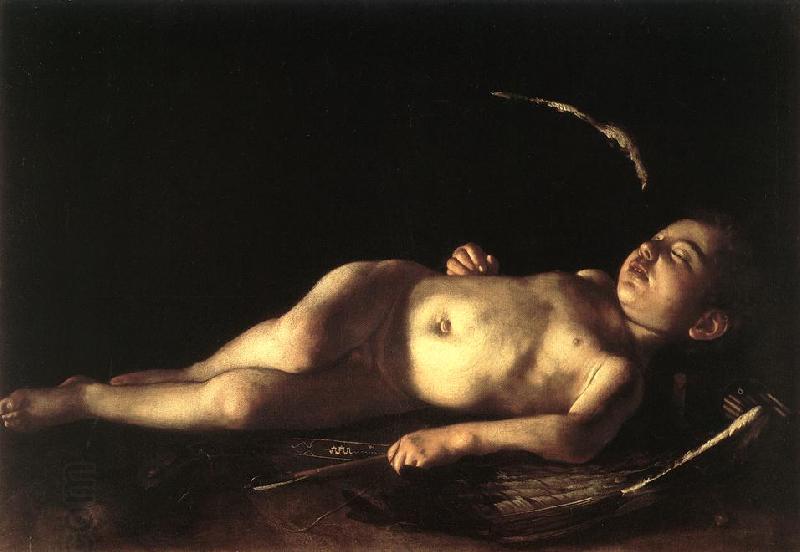 Caravaggio Sleeping Cupid gg China oil painting art