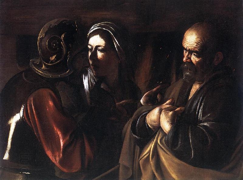Caravaggio The Denial of St Peter dfg