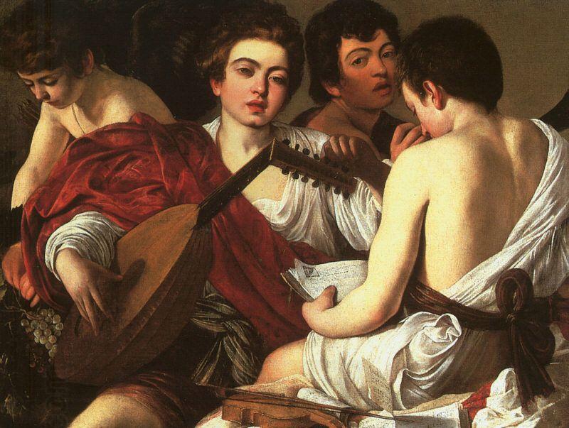 Caravaggio The Concert  The Musicians China oil painting art