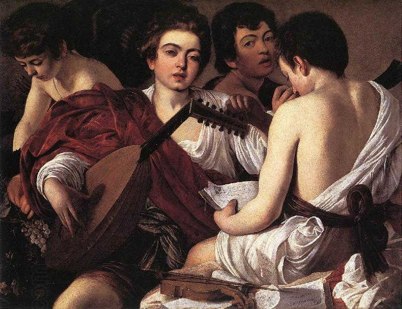 Caravaggio The Musicians f China oil painting art