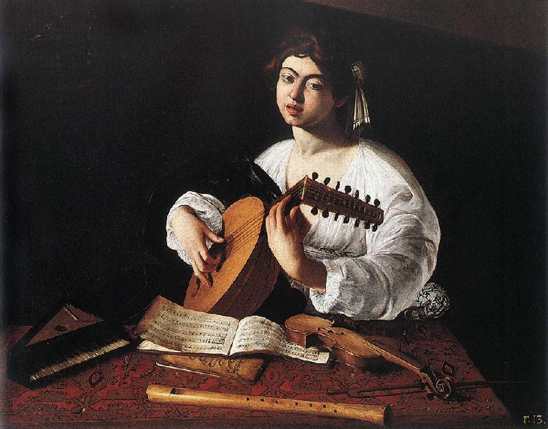 Caravaggio The Lute Player f China oil painting art