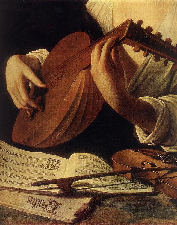 Caravaggio Lute Player (detail) gg China oil painting art