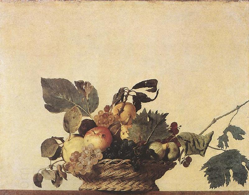 Caravaggio Basket of Fruit df China oil painting art