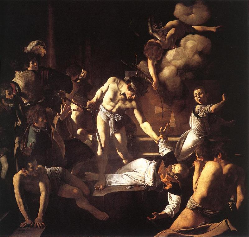 Caravaggio The Martyrdom of St Matthew