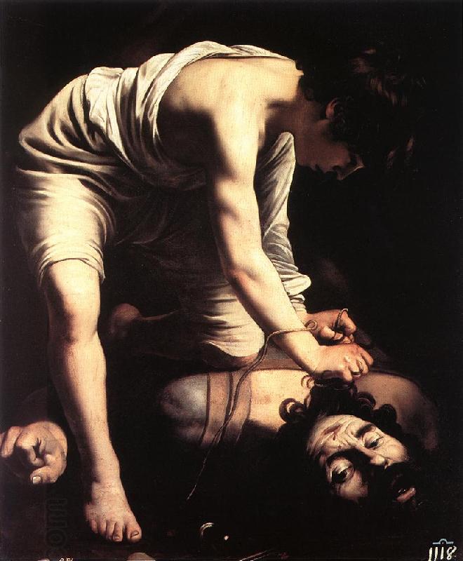 Caravaggio David fgfd China oil painting art
