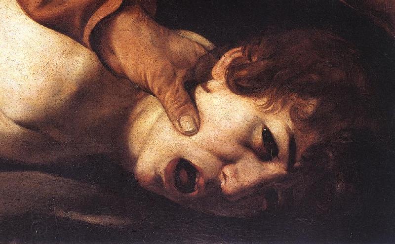 Caravaggio The Sacrifice of Isaac (detail) dsf China oil painting art