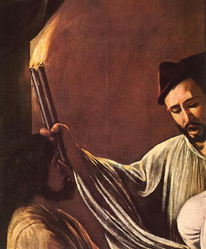 Caravaggio The Seven Acts of Mercy (detail) dfg China oil painting art